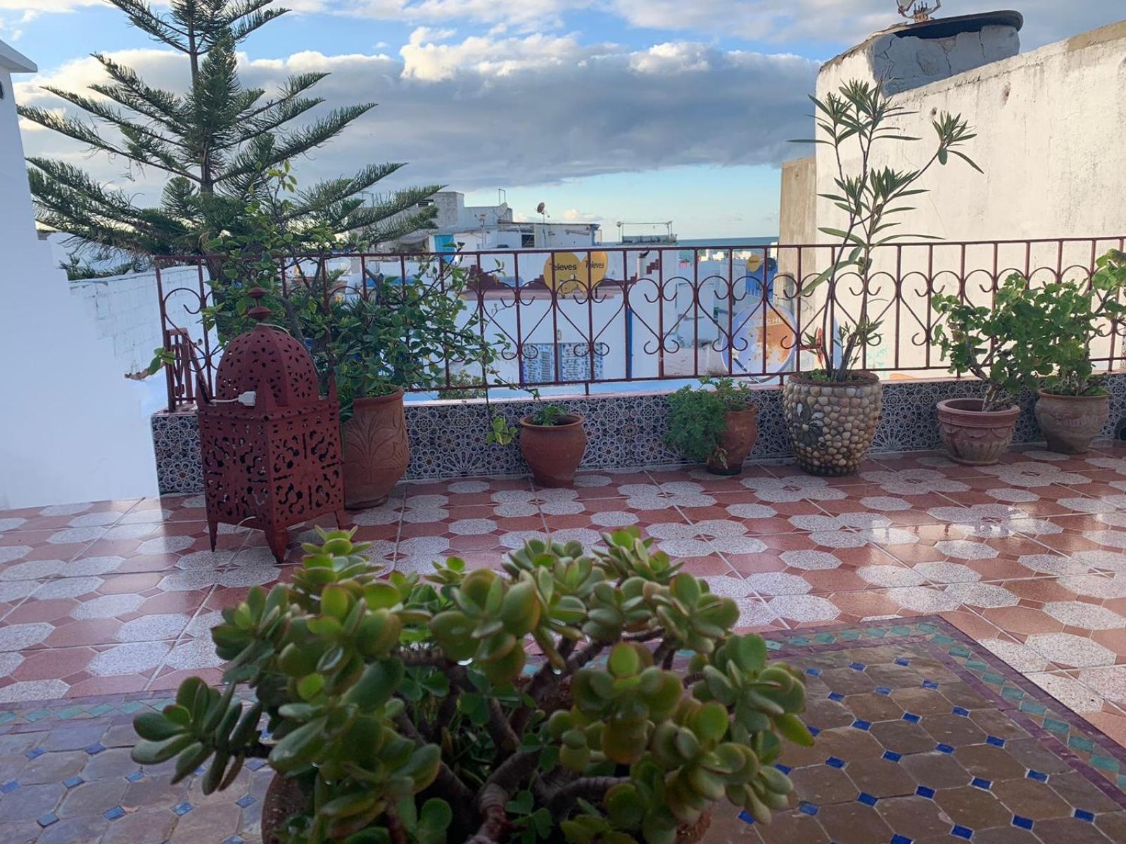 Hathor ,Casa Marroqui Con Dos Terrazas En La Medina Antigua , Ideal Parejas!! Wifi!! Асила Экстерьер фото