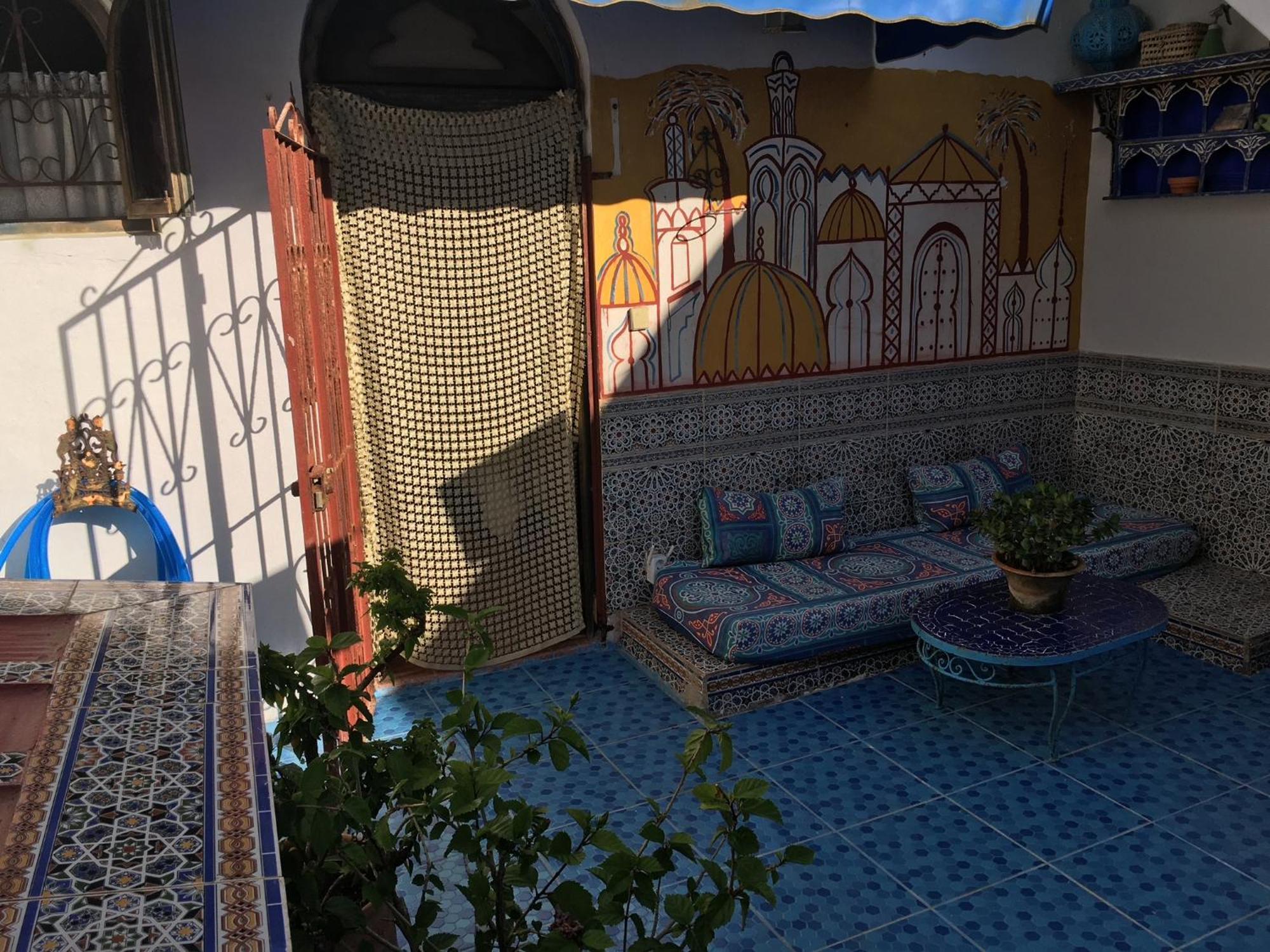 Hathor ,Casa Marroqui Con Dos Terrazas En La Medina Antigua , Ideal Parejas!! Wifi!! Асила Экстерьер фото